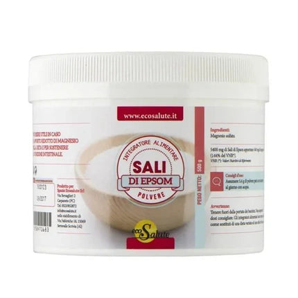 Spazio Ecosalute Srl Epsom Salt Powder 500 Grams