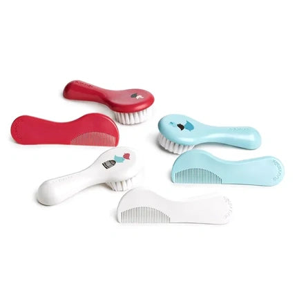 Suavinex Suavinex Pink Comb Brush Set