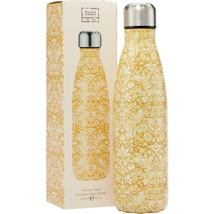 William Morris At Home Useful & Beautiful Stainless Steel Insulated Reusable Water Bottle 500ml Gold
