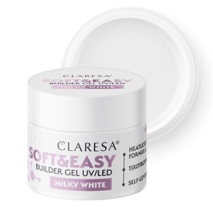 Soft & Easy Builder Gel Milky White 45g