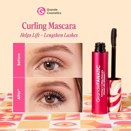 Grande Cosmetics Grandefanatic Fanning & Curling Mascara with Widelash