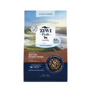 Ziwipeak Steam Dried Beef Dog Food 15 Kg