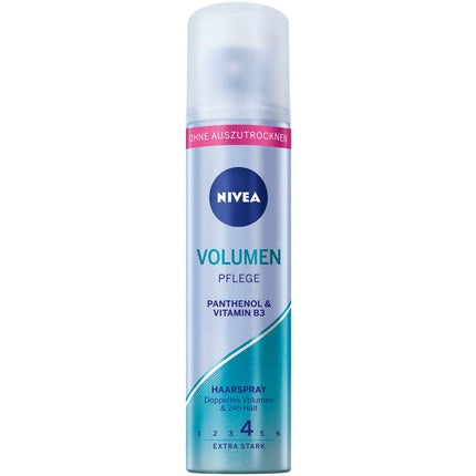 NIVEA Volume Care Extra Strong Hair Spray with Panthenol and Vitamin B3