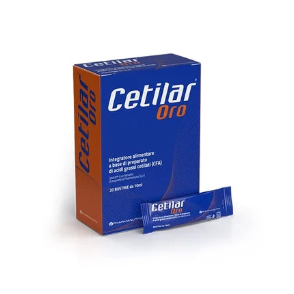 Pharmanutra Cetilar Oro Dietary Supplement Of Cetylated Fatty Acids 20 Sachets