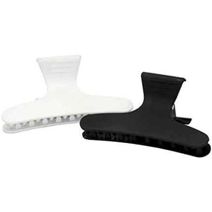 BIFULL Large White/Black Tweezers - Pack of 12