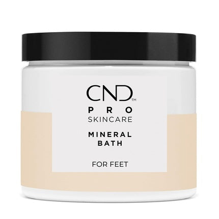 CND Pro Skincare for Feet Mineral Bath Exfoliating Sea Salt Scrub Advanced Callus Remover and Intense Hydration Treatment Vegan Natural Origin Formula