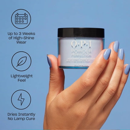 OPI Powder Perfection Lincoln Park After Dark Opaque Dark Purple Creme Nail