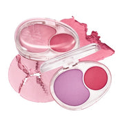 Mellow Dual Blush Pk02 Fall In Highkey Dual Color Jelly Texture 12 Colors