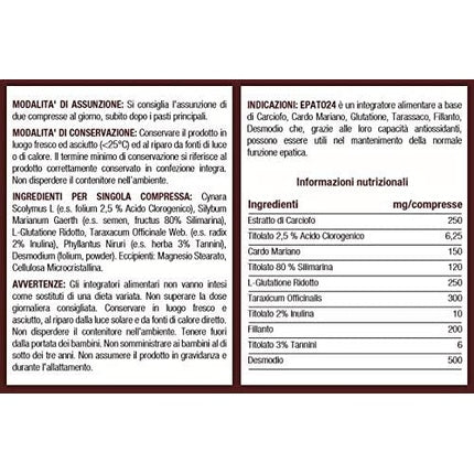 Epato24 Nutraceutical for Liver and Fat Metabolism