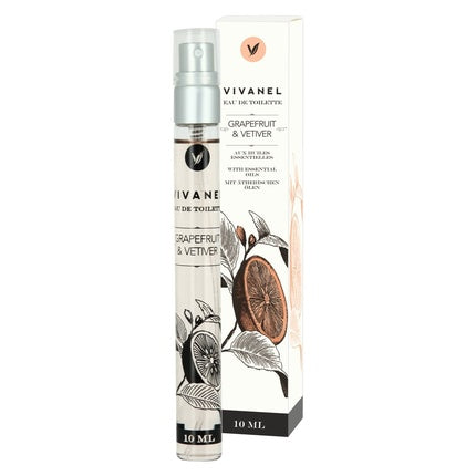 VIVANEL 8034 Grapefruit & Vetiver Eau de Toilette Pocket Flask 10ml White