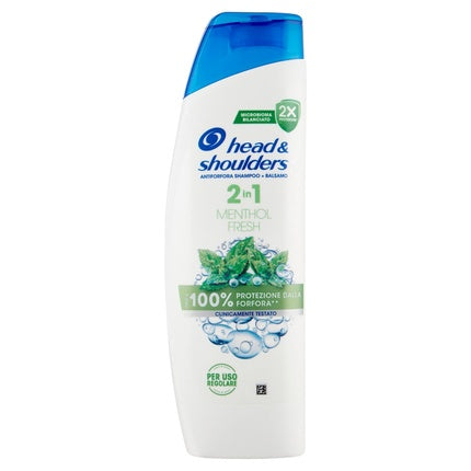Head & Shoulders Anti-Dandruff Shampoo Conditioner 2-In-1 Menthol Fresh 250 Ml