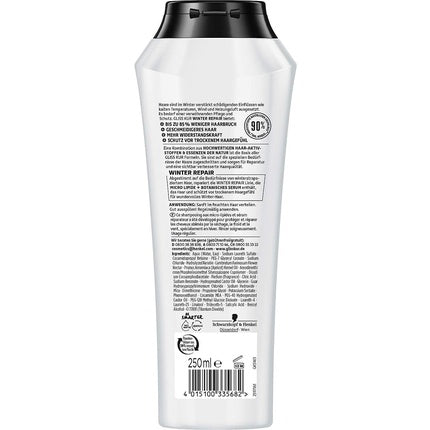 Gliss Kur Winter Repair Shampoo 250ml Nourishing and Strengthening