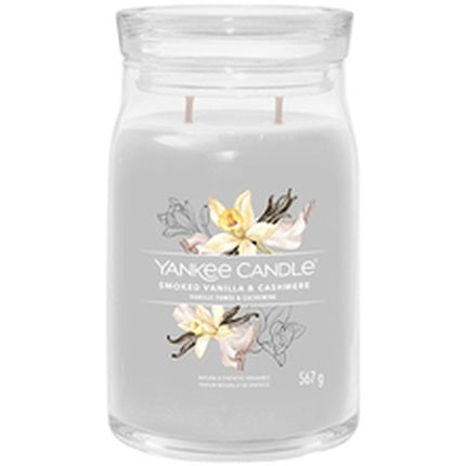 Yankee Candle Smoked Vanilla Cashmere Signature Candle