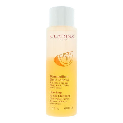 Clarins Onestep Facial Cleanser 200 Ml For Women Express Makeup Remover For All Skin Types