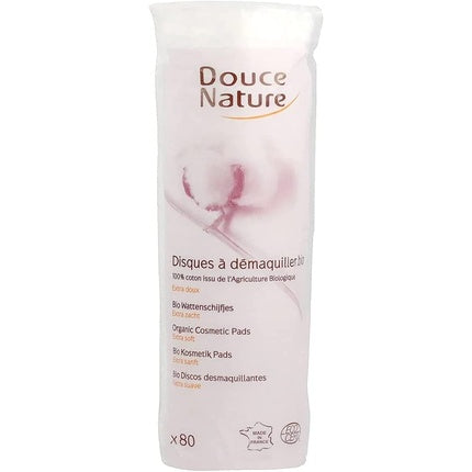 Organic Makeup Remover Pads 80 Count