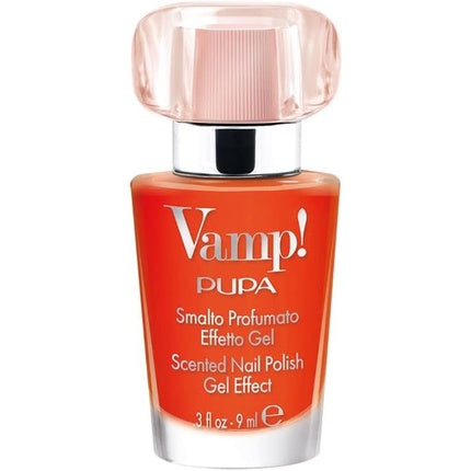 Pupa Vamp! Scented Gel Effect Nail Polish 111 Radiant Coral