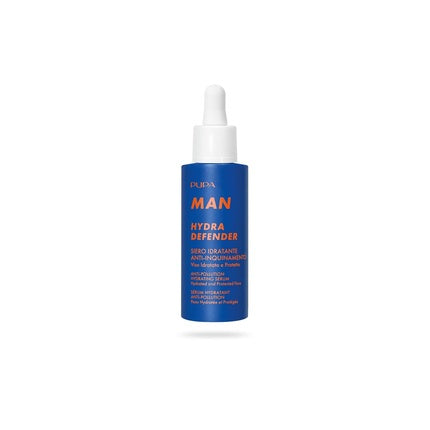 Pupa Man Hydra Defender 30ml Moisture Serum Against Pollution Face Hydrated and Protected