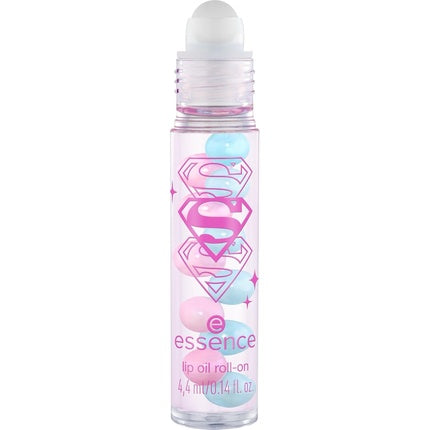 Essence Superman Lip Oil Roll-On Transparent Moisturizing Lip Gloss
