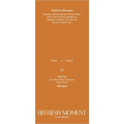 Freemoment Refresh Moment Perfume Shampoo 01 Jeju Camellia & 02 Fig Fog