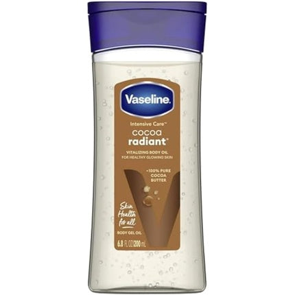 Vaseline Intensive Care Cocoa Radiant Body Gel Oil 6.8 Ounce Cocoa Butter