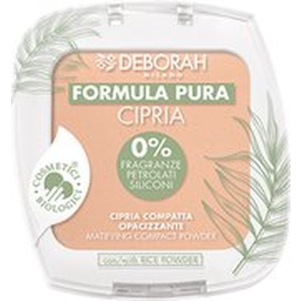 Deborah Milano Formula Pura Face Powder | Apricot 03 10 Grams