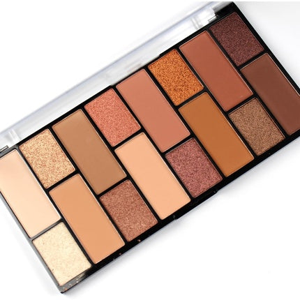 Technic Exposed Eyeshadow Palette 16 Long Lasting Blendable Shades
