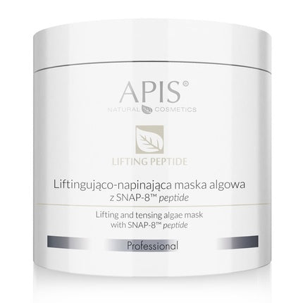 Apis Lifting Peptide Algae Mask - 200g For Mature And Dehydrated Skin With Wrinkle Tendency