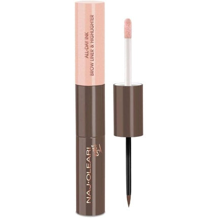 NAJ-OLEARI Brow Liner & Illuminating Makeup Cilia 02 Chestnut