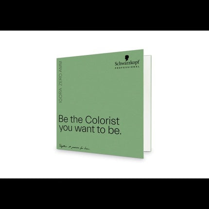 Schwarzkopf Igora Zero Color Chart Amm Compact