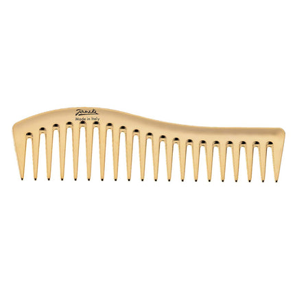 Janeke Linia Golden Hair Comb - A Stylish Comb For Detangling Hair