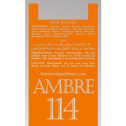 Histoires De Parfums Ambre 114 EDP 60ml