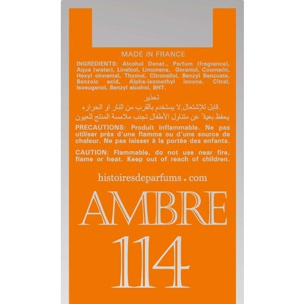 Histoires De Parfums Ambre 114 EDP 60ml