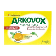 Arkopharma Arkovox Throat Pastilles Honey & Lemon