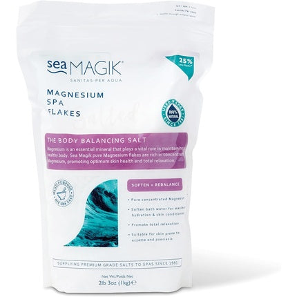 Sea Magik Magnesium Flakes for Bath Hydrating and Relaxing 1kg