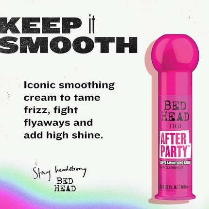 Bed Head Remix After Party Super Smoothing Cream by Tigi for Unisex 3.4 Oz