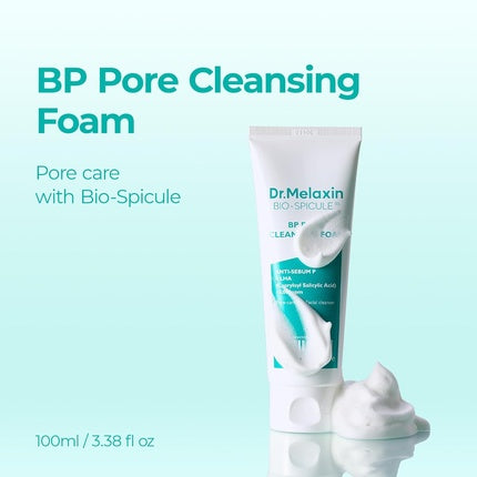Bp Pore Cleansing Foam for Exfoliating Residual Sebum and Dead Skin Cells