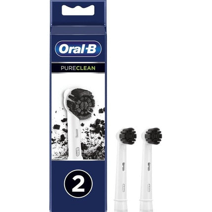 Oralb Electric Toothbrush Refill Pure Clean Charcoal