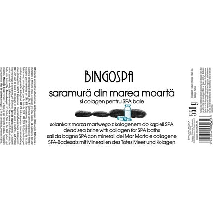 Bath Additives Brine with Minerals from the Dead Sea and Collagen