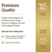 Solgar Wild Oregano Oil Natural Oregano Leaves Premium Quality Easy Absorbable 60 Softgels