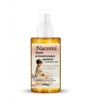 Nacomi Tanning Oil with Gold Particles 150ml