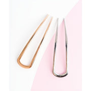 Brushworks French Hair Pin Duo Gold & Silver