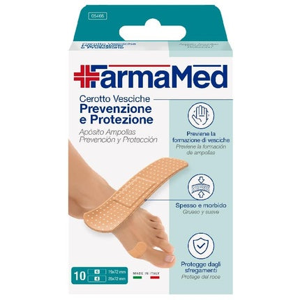 Blister Prevention Foot Plasters 10 pcs