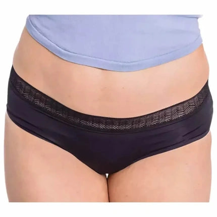 Enna Enna Hipster Menstrual Panty Black Abundant Flow Ts Evening
