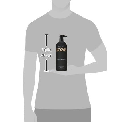 GO247 Real Men Shampoo 33.8 Fluid Ounce by On The Go