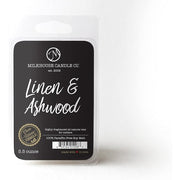 Milkhouse Candle Company Linen & Ashwood Creamery Collection Soy Wax Fragrance Melts 5.5 Ounce