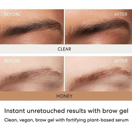 bareMinerals Strength and Length Serum-Infused Brow Gel Clear for Women 0.16 oz