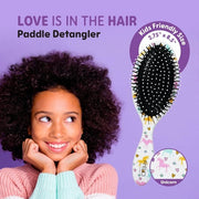 Red By Kiss Designed Paddle Detangler Brush Unicorn