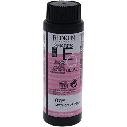 Redken Shades EQ Hair Coloring Number 07P Mother of Pearl 60ml