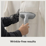 Steamery Upright Home Clothes Steamer Cumulus 1750W UK Plug with Hanger and Heat