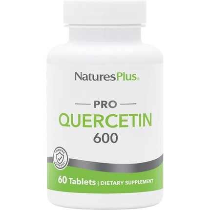 Natures Plus Pro Quercetin 600mg - 60 Tablets - Non-GMO, Vegan & Gluten Free